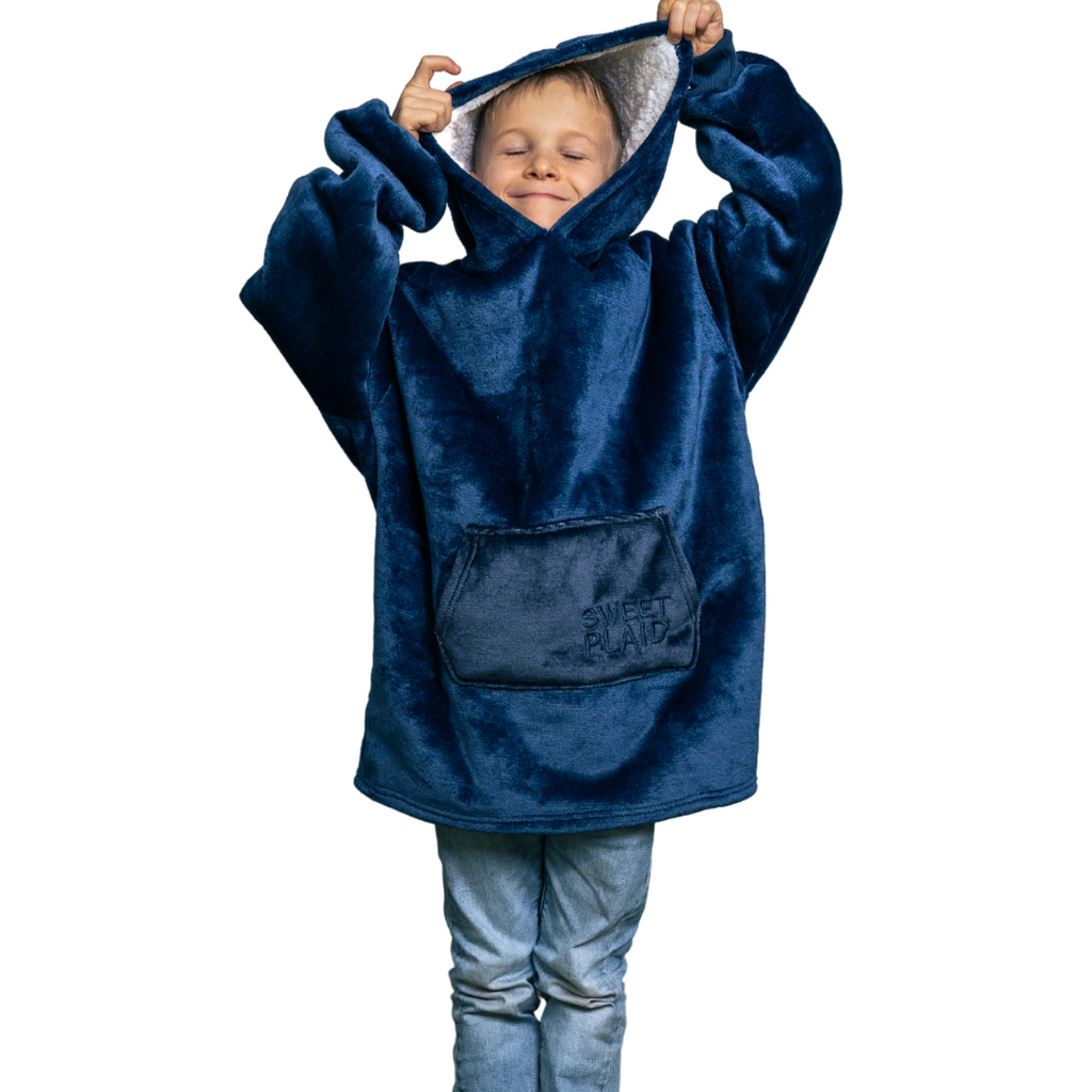 SweetPlaid™ Kids - Bleu - SweatPlaid Enfant
