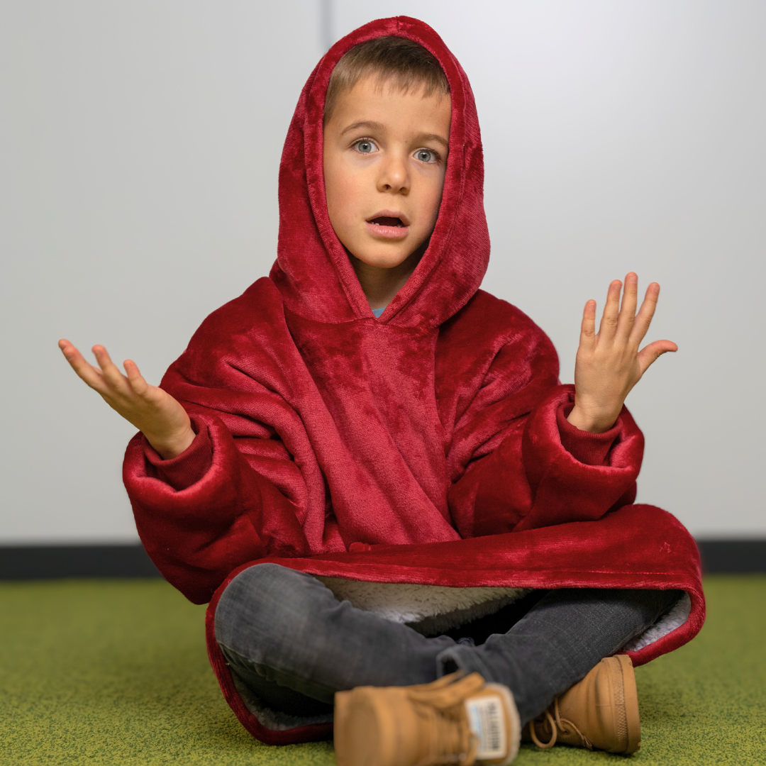 Plaid Enfant Plaid Avec Capuche Sweat Plaid Polaire Pour Enfant