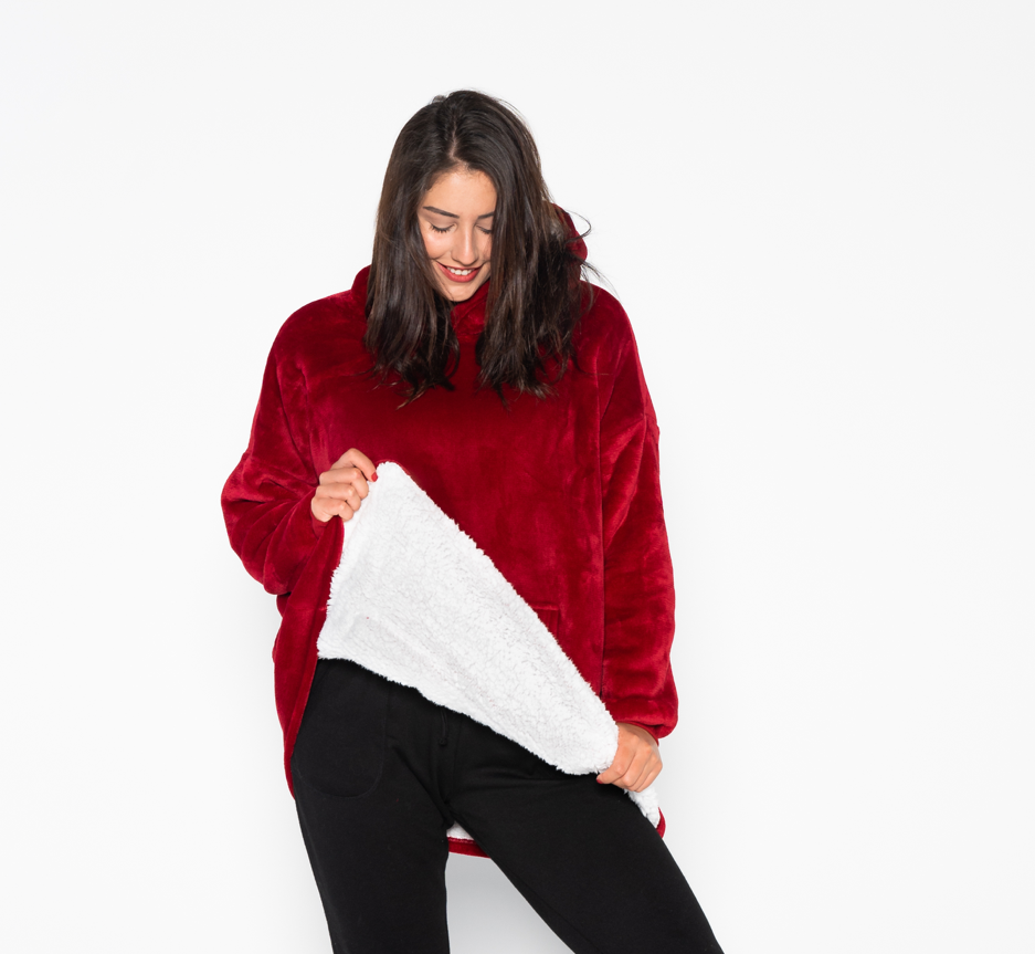 Pull Plaid  Sweat Couverture Cocooning - Grenouillere Style